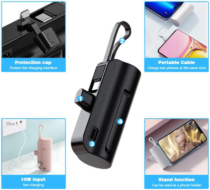 mini power bank 5000 mah