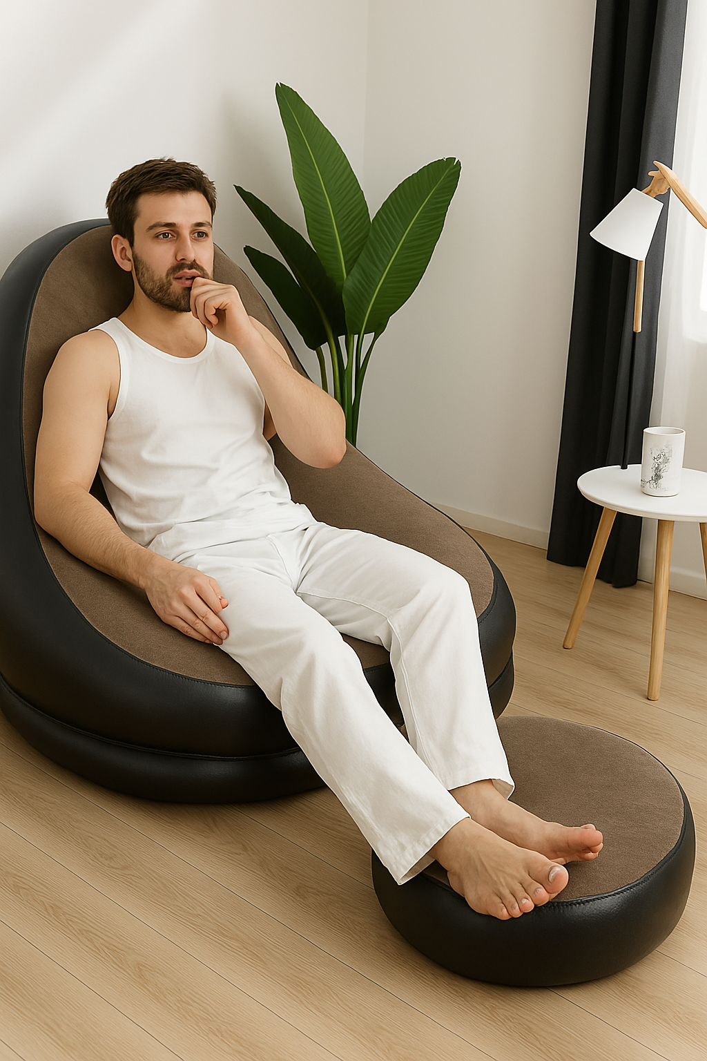 الأريكة هوائية المريحة